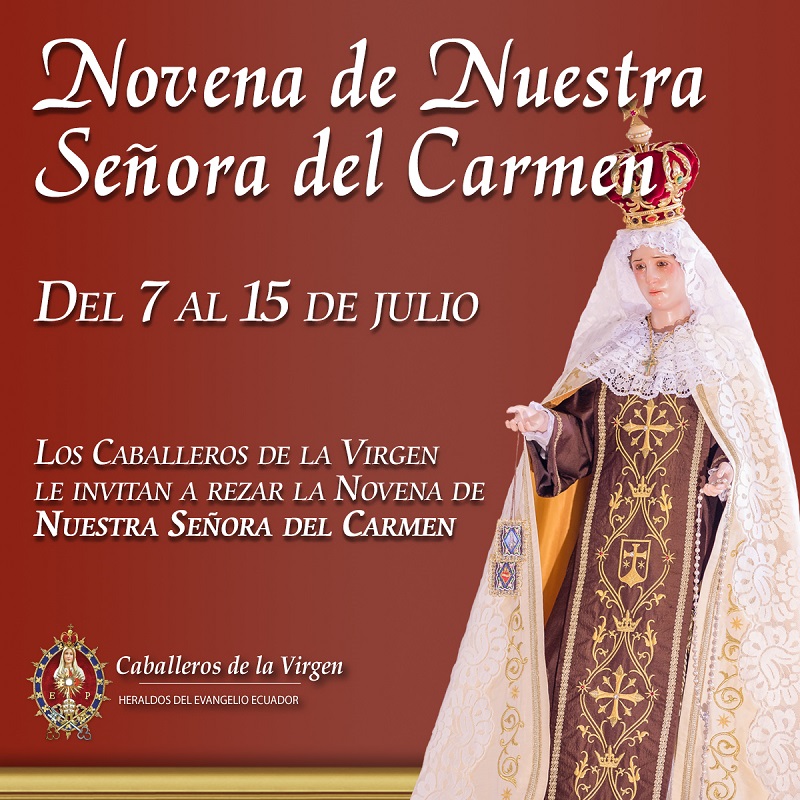 Novena a Nuestra Señora del Buen Remedio Caballeros de la Virgen