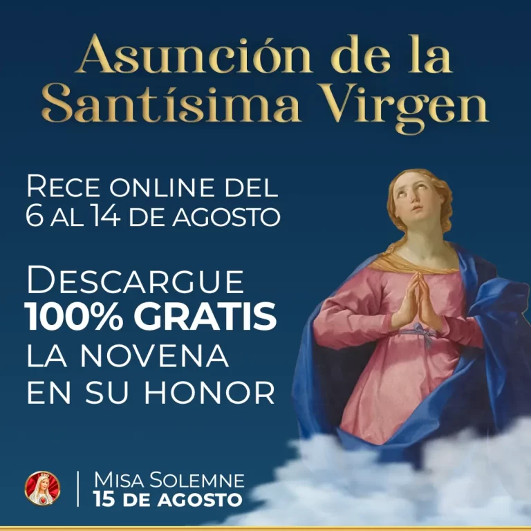 novena por la asuncion de maria