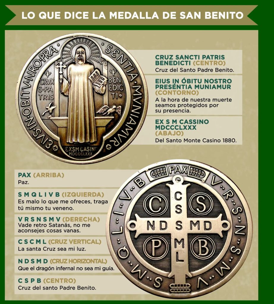 Medalla de san Benito significado