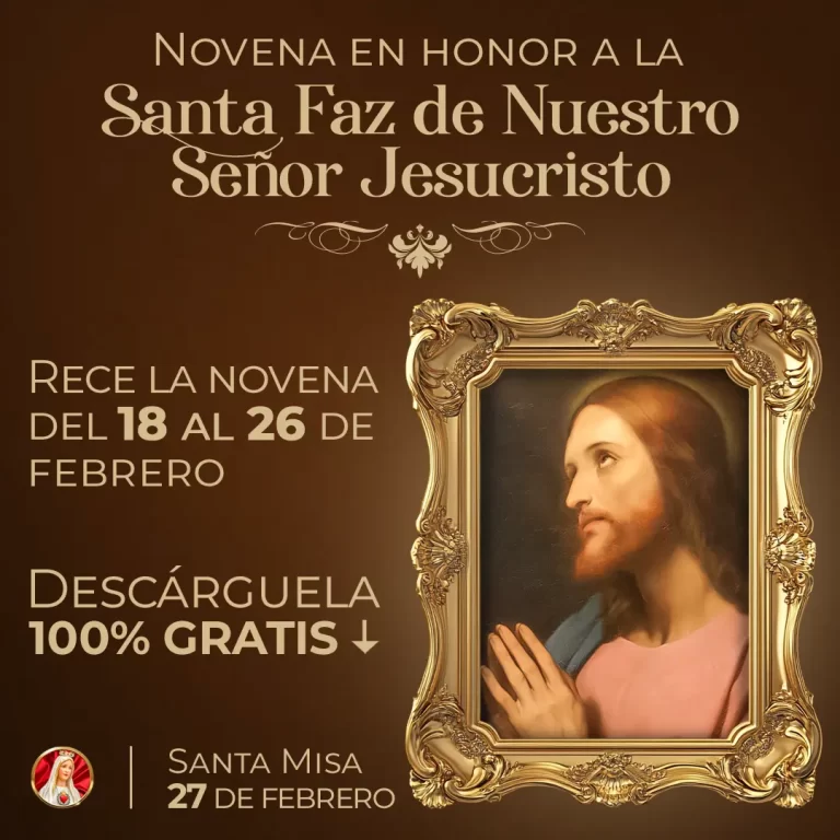 Novena a la Santa faz de Jesus