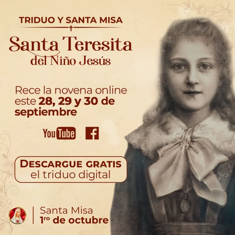 Triduo Santa Teresita del Niño Jesús
